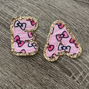 Stoney Clover Hello Kitty Bow Letters